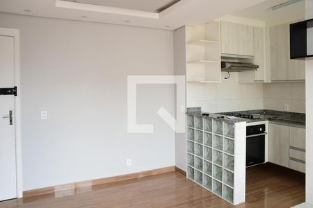 Sala de apartamento para alugar com 2 quartos, 45m² em Graça, Cotia