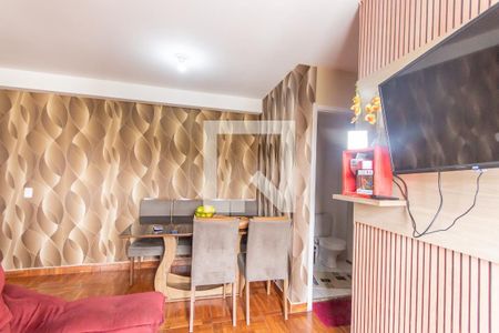 Sala de apartamento para alugar com 3 quartos, 57m² em Parque Sao Vicente, Mauá