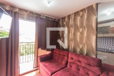 Sala de apartamento para alugar com 3 quartos, 57m² em Parque Sao Vicente, Mauá