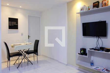 Sala de apartamento à venda com 1 quarto, 37m² em Cocotá, Rio de Janeiro
