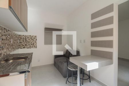 Kitnet/Sala e Cozinha  de kitnet/studio para alugar com 1 quarto, 30m² em Parque da Mooca, São Paulo