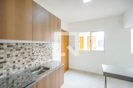 Sala e cozinha de kitnet/studio para alugar com 1 quarto, 30m² em Parque da Mooca, São Paulo