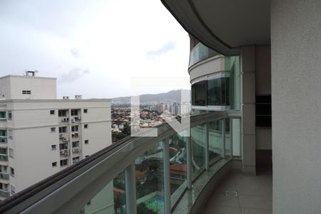 Sala -Sacada de apartamento para alugar com 2 quartos, 77m² em Itacorubi, Florianópolis