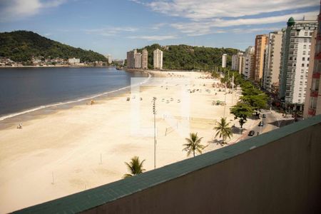 Varanda de apartamento para alugar com 1 quarto, 55m² em Centro, São Vicente