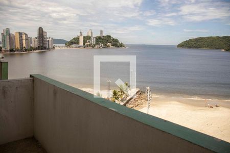 Varanda de apartamento para alugar com 1 quarto, 55m² em Centro, São Vicente