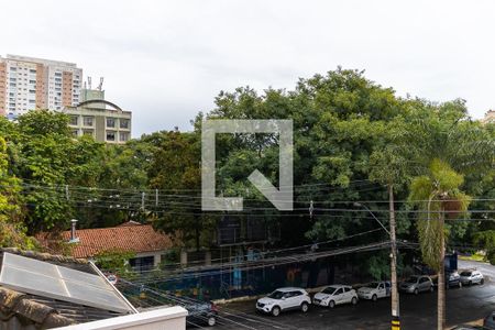 Vista da sacada de apartamento à venda com 3 quartos, 113m² em Cambuí, Campinas