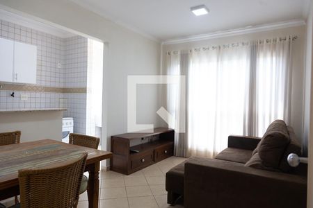 Sala de apartamento para alugar com 1 quarto, 42m² em Jardim Palma Travassos, Ribeirão Preto