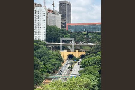 Vista aérea comum de apartamento à venda com 1 quarto, 42m² em Bela Vista, São Paulo