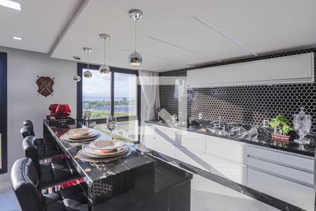 Cozinha de apartamento à venda com 3 quartos, 129m² em Cristal, Porto Alegre