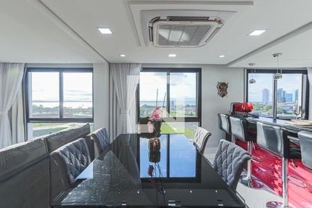 Sala de apartamento à venda com 3 quartos, 129m² em Cristal, Porto Alegre