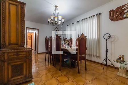 Sala de Jantar de casa à venda com 4 quartos, 480m² em Santa Maria, Santo André