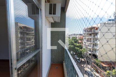 Varanda da Sala de apartamento à venda com 2 quartos, 95m² em Vila Isabel, Rio de Janeiro