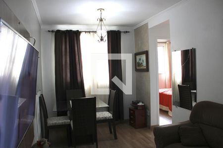 Sala de apartamento para alugar com 2 quartos, 46m² em Loteamento Parque São Martinho, Campinas