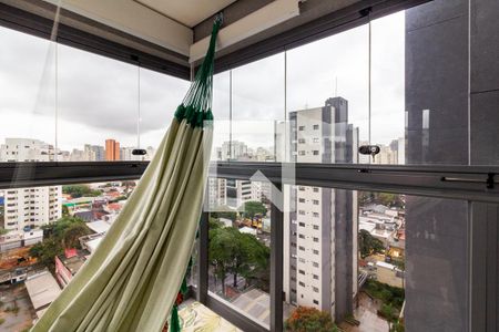 Varanda de kitnet/studio à venda com 1 quarto, 51m² em Indianópolis, São Paulo