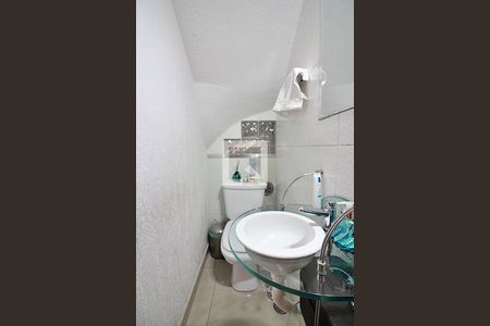 Lavabo da Sala  de casa à venda com 3 quartos, 183m² em Nova Petrópolis, São Bernardo do Campo
