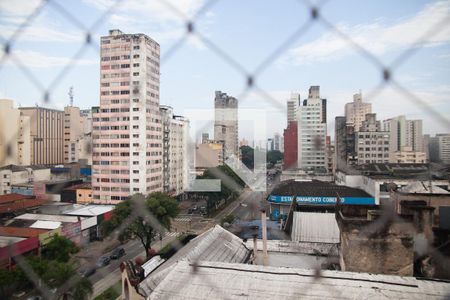 Vista da Sala de kitnet/studio à venda com 1 quarto, 38m² em Santa Ifigênia, São Paulo