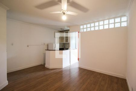 Sala de apartamento para alugar com 1 quarto, 40m² em Indianópolis, São Paulo