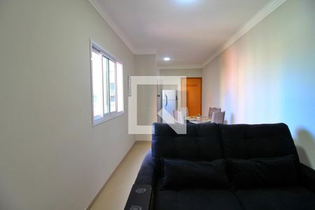 Sala de apartamento para alugar com 2 quartos, 60m² em Vila Valparaíso, Santo André