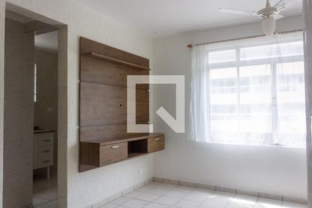 Sala de apartamento para alugar com 1 quarto, 35m² em Canto do Forte, Praia Grande