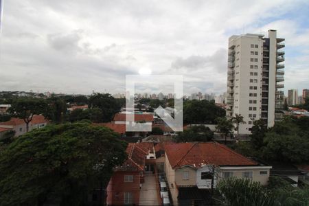 Vista da sala de apartamento à venda com 3 quartos, 98m² em Campo Belo, São Paulo