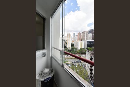 Varanda de apartamento à venda com 1 quarto, 25m² em Bela Vista, São Paulo