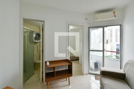 Sala de apartamento à venda com 1 quarto, 25m² em Bela Vista, São Paulo