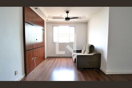 Sala de apartamento à venda com 2 quartos, 62m² em Vila Anhangüera, Campinas