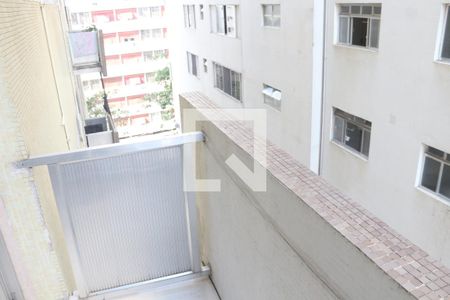 Varanda da Sala de apartamento para alugar com 1 quarto, 65m² em Itararé, São Vicente