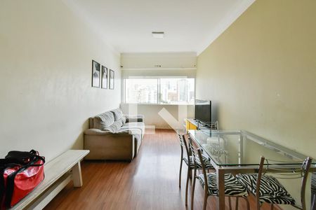 Sala de apartamento à venda com 1 quarto, 85m² em Santa Cecilia, São Paulo