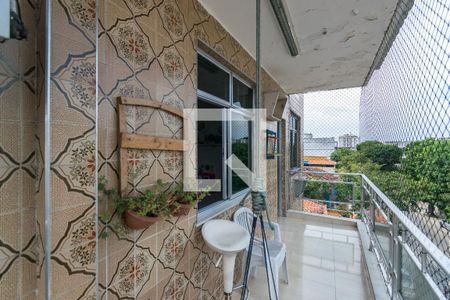 Varanda da Sala de apartamento à venda com 3 quartos, 100m² em Penha, Rio de Janeiro