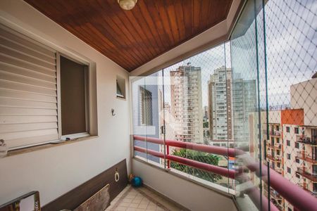 Varanda de apartamento à venda com 3 quartos, 105m² em Vila Monte Alegre, São Paulo