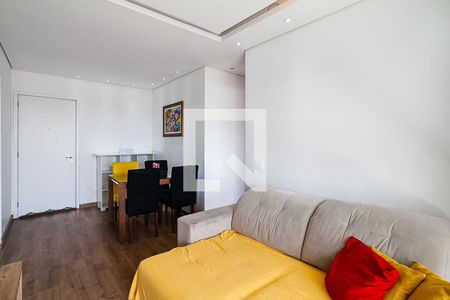 Sala de apartamento para alugar com 2 quartos, 57m² em Vila Homero Thon, Santo André