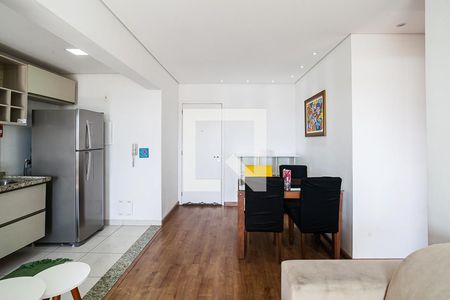 Sala de apartamento para alugar com 2 quartos, 57m² em Vila Homero Thon, Santo André