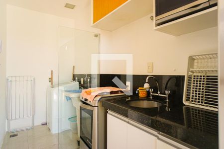 Sala/Cozinha de apartamento à venda com 1 quarto, 111m² em Barra da Tijuca, Rio de Janeiro