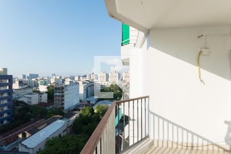 Varanda da Sala de apartamento à venda com 2 quartos, 65m² em Rio Comprido, Rio de Janeiro