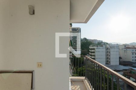 Varanda Quarto 2 de apartamento à venda com 2 quartos, 65m² em Rio Comprido, Rio de Janeiro