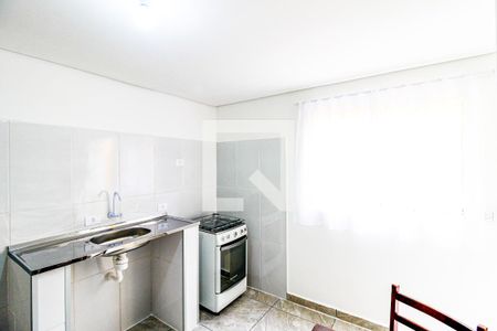 Cozinha de kitnet/studio para alugar com 1 quarto, 35m² em Jardim Promissão, São Paulo