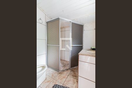 Banheiro de casa para alugar com 1 quarto, 30m² em Jardim Consórcio, São Paulo