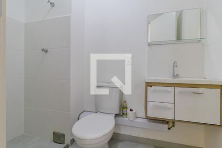 Banheiro de apartamento à venda com 1 quarto, 32m² em Vila Moinho Velho, São Paulo