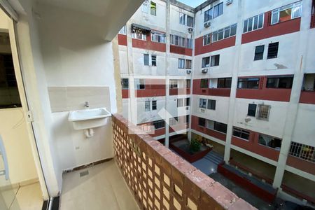 Varanda da Sala de apartamento para alugar com 2 quartos, 61m² em Inhaúma, Rio de Janeiro