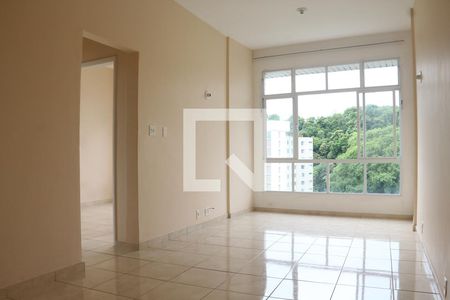 Sala de apartamento para alugar com 1 quarto, 53m² em Centro, São Vicente