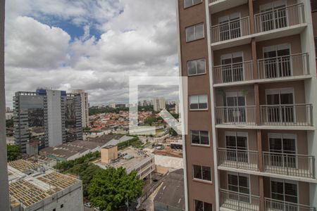 vista da Sacada de kitnet/studio à venda com 1 quarto, 28m² em Jardim Caravelas, São Paulo