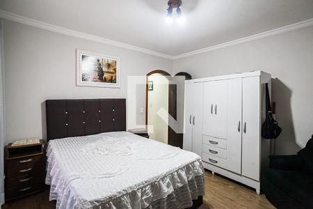 Suíte 1 de casa à venda com 4 quartos, 260m² em Vila Tibiriçá, Santo André