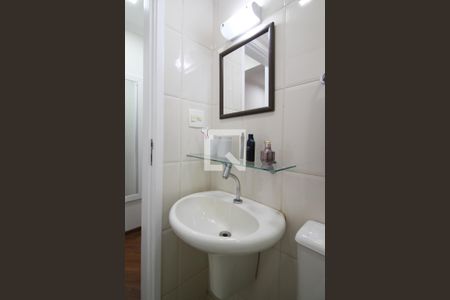 Banheiro  de apartamento à venda com 1 quarto, 42m² em Indianópolis, São Paulo