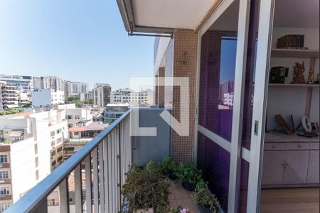 Varanda da Sala 1 de apartamento à venda com 4 quartos, 210m² em Tijuca, Rio de Janeiro