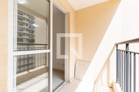 Varanda da Sala de apartamento para alugar com 2 quartos, 58m² em Vila Guarani (z Sul), São Paulo