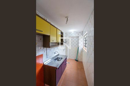 Cozinha de kitnet/studio para alugar com 1 quarto, 22m² em Cidade Baixa, Porto Alegre