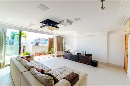 Sala de apartamento à venda com 4 quartos, 420m² em Icaraí, Niterói