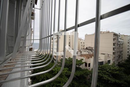 Vista da Sala de kitnet/studio para alugar com 1 quarto, 44m² em Copacabana, Rio de Janeiro