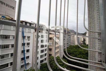 Vista da Sala de kitnet/studio para alugar com 1 quarto, 44m² em Copacabana, Rio de Janeiro